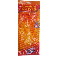Перчатки резиновые GLOVES (латекс, повыш. эластичн.) инд.упак. S (маленькие)