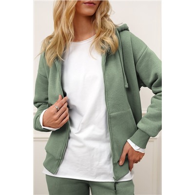 Женский костюм из футера с начесом Happyfox