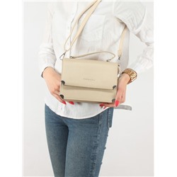 Сумка женская искусственная кожа Ch&K-8659,  2отд,  плечевой ремень,  бежевый 255070