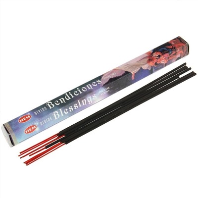 Hem Incense Sticks DIVINE BLESSINGS (Благовония БОЖЕСТВЕННОЕ БЛАГОСЛОВЕНИЕ, Хем), уп. 20 палочек.
