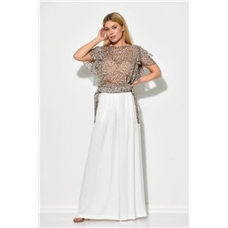 Viola Style 20637-2 цветочный_принт, Брюки,  Блуза