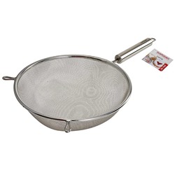 Сито (дуршлаг) 20 см нержавеющая сталь WEBBER BE-7365 металлическая ручка