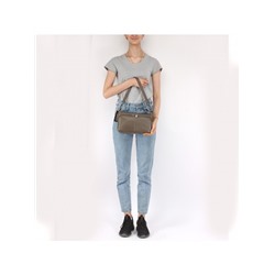 Сумка женская натуральная кожа GU 163-8200,  1отд+карм/пер,  плечевой ремень,  капучино 228194