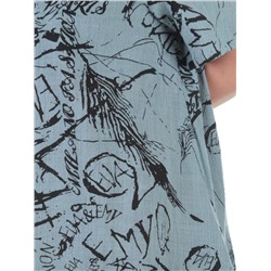 P816 Платье длинное летнее GERBERA размер 58