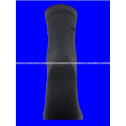 5 ПАР - Золотая игла носки мужские укороченные спортивные с -1010 с лайкрой ТЕМНО-СЕРЫЕ