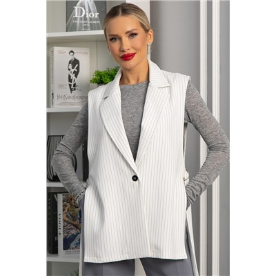 Жилет Рабочий день (белый) Б14212-4М