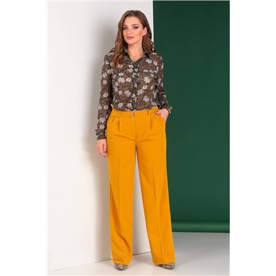 Liona Style 655 рыжий, Брюки,  Блуза