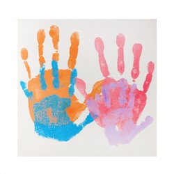 Набор Лапочка отпечатки ручек и ножек вашего малыша «Моя большая семья»