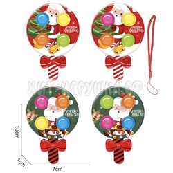 POP IT СИМПЛ ДИМПЛ antistress Новогодний брелок в ассортименте / Вечная пупырка 8140C, 8140C