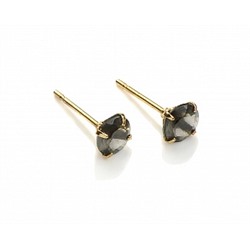 Серьги-гвоздики PR1469 -8 серый