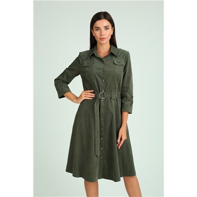 Moda Versal П2343 зеленый, Платье