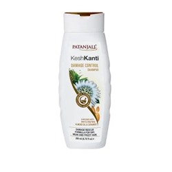 Kesh Kanti DAMAGE CONTROL Shampoo, Patanjali (Шампунь КОНТРОЛЬ ПОВРЕЖДЕНИЙ, для сухих, слабых и вьющихся волос, Патанджали), 200 мл.