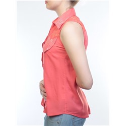 Q874 Туника женская (65% хлопок, 35% полиэстер) размер 44