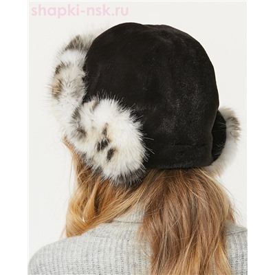 Нон-стоп кролик/рысь Ушанка женская (56-58)