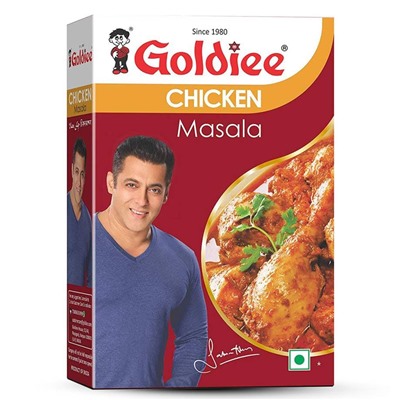 CHICKEN MASALA, Goldiee (Смесь специй для курицы ЧИКЕН МАСАЛА, Голди), 100 г.
