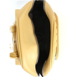 Рюкзак жен искусственная кожа DJ-6919-3-YELLOW,  1отд,  2внут+2внеш/ карм,  желтый 252329