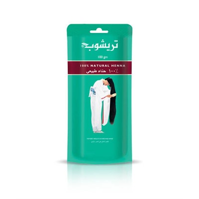 TRICHUP Henna, 100% Natural Henna powder for hair and hand, Vasu (ТРИЧУП (ТРИЧАП) Хна, 100% натуральная хна в порошке для волос и мехенди, Васу), 100 г.