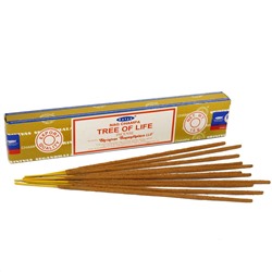 Nag Champa TREE OF LIFE Incense, Satya (Благовония НАГ ЧАМПА ДЕРЕВО ЖИЗНИ, Сатья), 15 г.