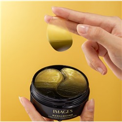 Гидрогелевые патчи с золотом, икрой и пептидами IMAGES, 60 шт.