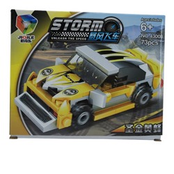 Конструктор Storm Спортивная машина 73дет. 17*14см /43008-4