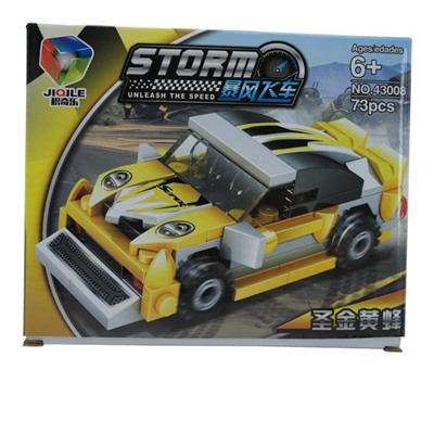 Конструктор Storm Спортивная машина 73дет. 17*14см /43008-4
