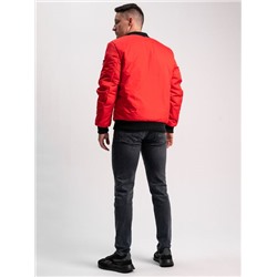 Бомбер-пилот красный