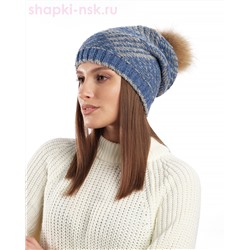 6730 Шапка женская флис (56-58)