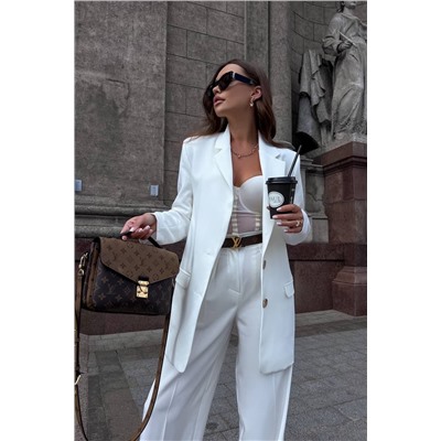 Continental Fashion 0211-09 белый, Брюки,  Жакет