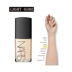 NARS Стойкое тональное средство, придающее коже сияние, LIGHT 2MONT BLANC