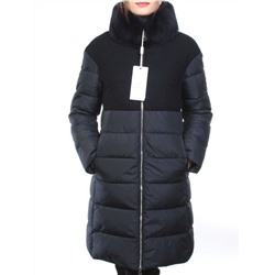 9056 Пальто зимнее женское (холлофайбер,натуральный мех бобра) размер 42