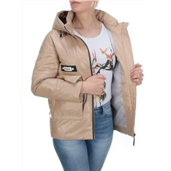 8267 BEIGE Куртка демисезонная женская BAOFANI (100 гр. синтепон) размер 50/52 идет на 50 российский