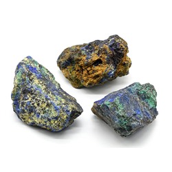 Азурмалахит камень 55*40*28мм, 80-89г
