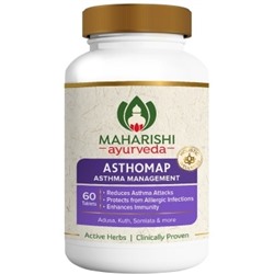 ASTHOMAP, Maharishi Ayurveda (АСТОМАП, от респираторных заболеваний, Махариши Аюрведа), 60 таб.