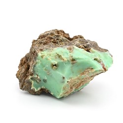Камень хризопраз 82*60*45мм, 228г