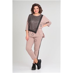 Michel chic 1329 светло-бежевый, Брюки,  Джемпер