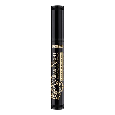 Тушьдля ресниц LUXVISAGE Arabian Night panoramic lifting объем & подкручивание 8г