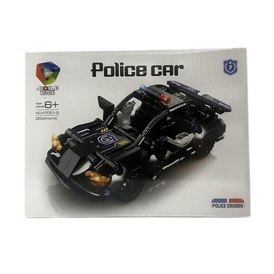 Конструктор POLICE CARE Полицейская Спортивная машина 254дет. 28*21см / 47001-3