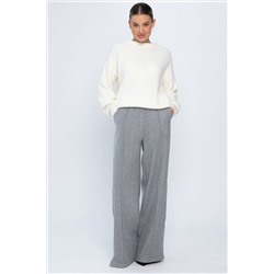 Брюки утепленные трикотажные Вильнюс (серые) Б14452-5М