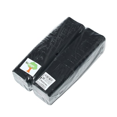 Горшок для рассады, 800 мл, 9 × 9 × 12,5 см, МИКС, Greengo
