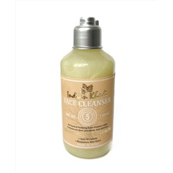 Face Cleanser GOAT MILK & SAFFRON, Indian Khadi (Гель для умывания КОЗЬЕ МОЛОКО И ШАФРАН, Против морщин, Индиан Кхади), 200 мл.