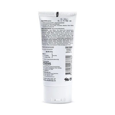 Shacover BB CREAM, SPF 20, Shahnaz Husain (ШАКАВЭ ББ КРЕМ, обогащен Сандалом и Розой, Универсальный тон, Шахназ Хусейн), 40 г.