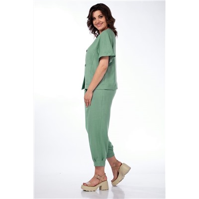 Michel chic 1337 зеленый, Брюки,  Жакет