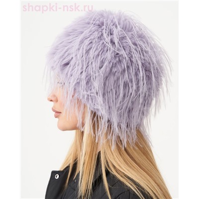 Люси экомех страус Кубанка женская флис (56-57)