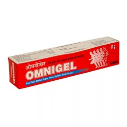 OMNIGEL, Cipla (ОМНИГЕЛЬ обезболивающая мазь, Сипла), 30 г.