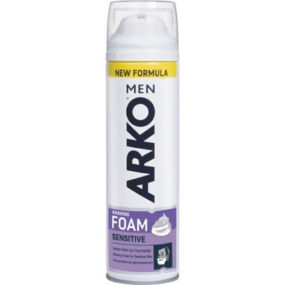 Пена д/бр. ARKO Sensitive 200ml АКЦИЯ! СКИДКА 35%