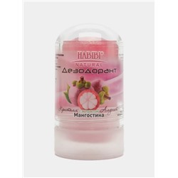 Дезодорант КРИСТАЛЛ Алунит С ЭКСТРАКТОМ МАНГОСТИНА, Habibi Natural, 60 г.