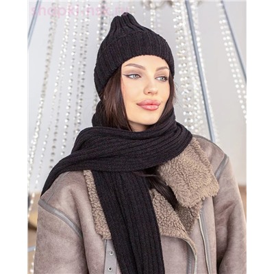 M 1148 S 1148 Комплект женский (колпак+шарф) (56-58)