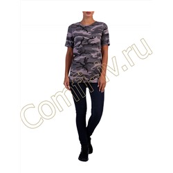SALE Футболка удлинённая "Камуфляж" от Comfi