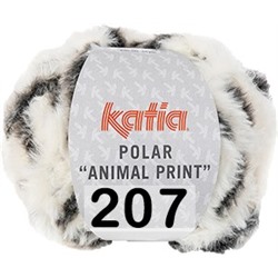 Пряжа Katia Polar Animal Print