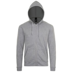 Толстовка унисекс STONE, серый меланж